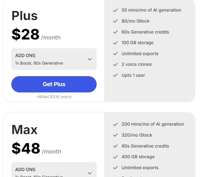 Pricing and Plans